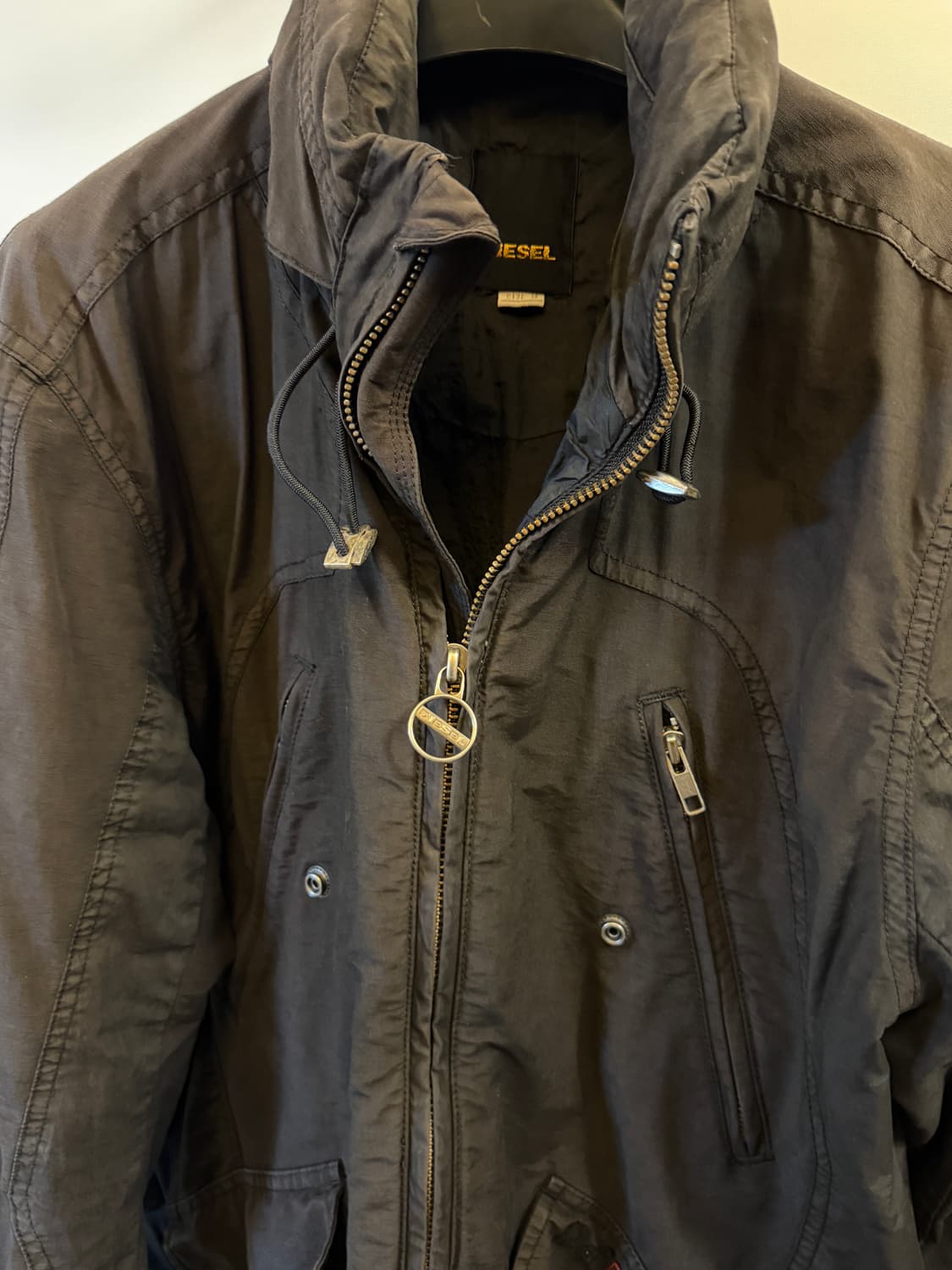 디젤 00‘s 밀리터리 베이스 히든후드 자켓 상품이미지3