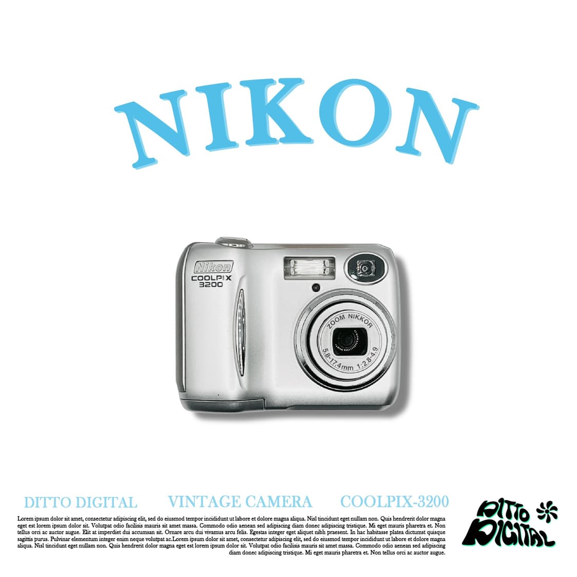 Nikon Coolpix 3200디카 상품이미지1