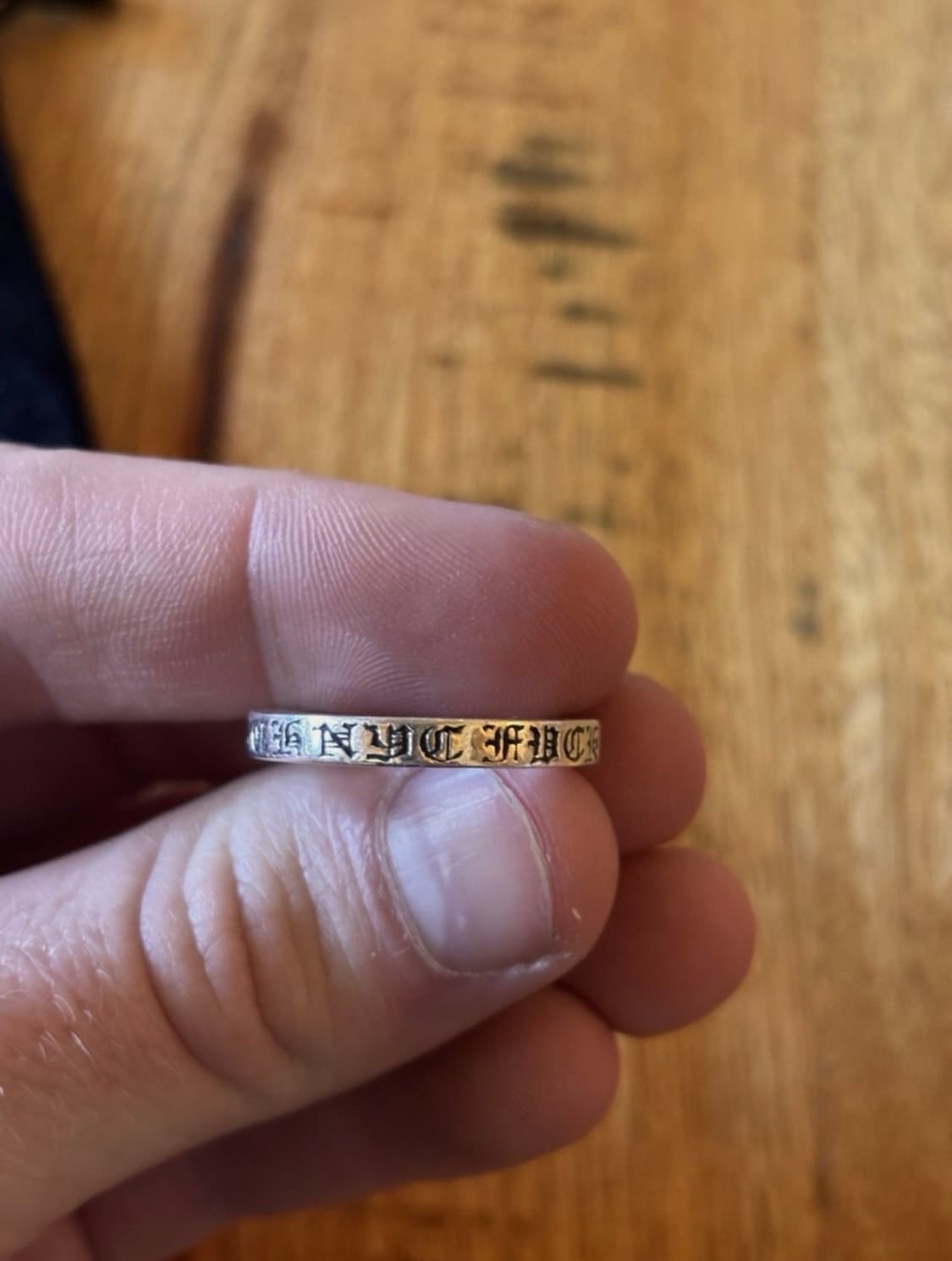 크롬하츠 스페이서 퍽유링 us7 상품이미지4