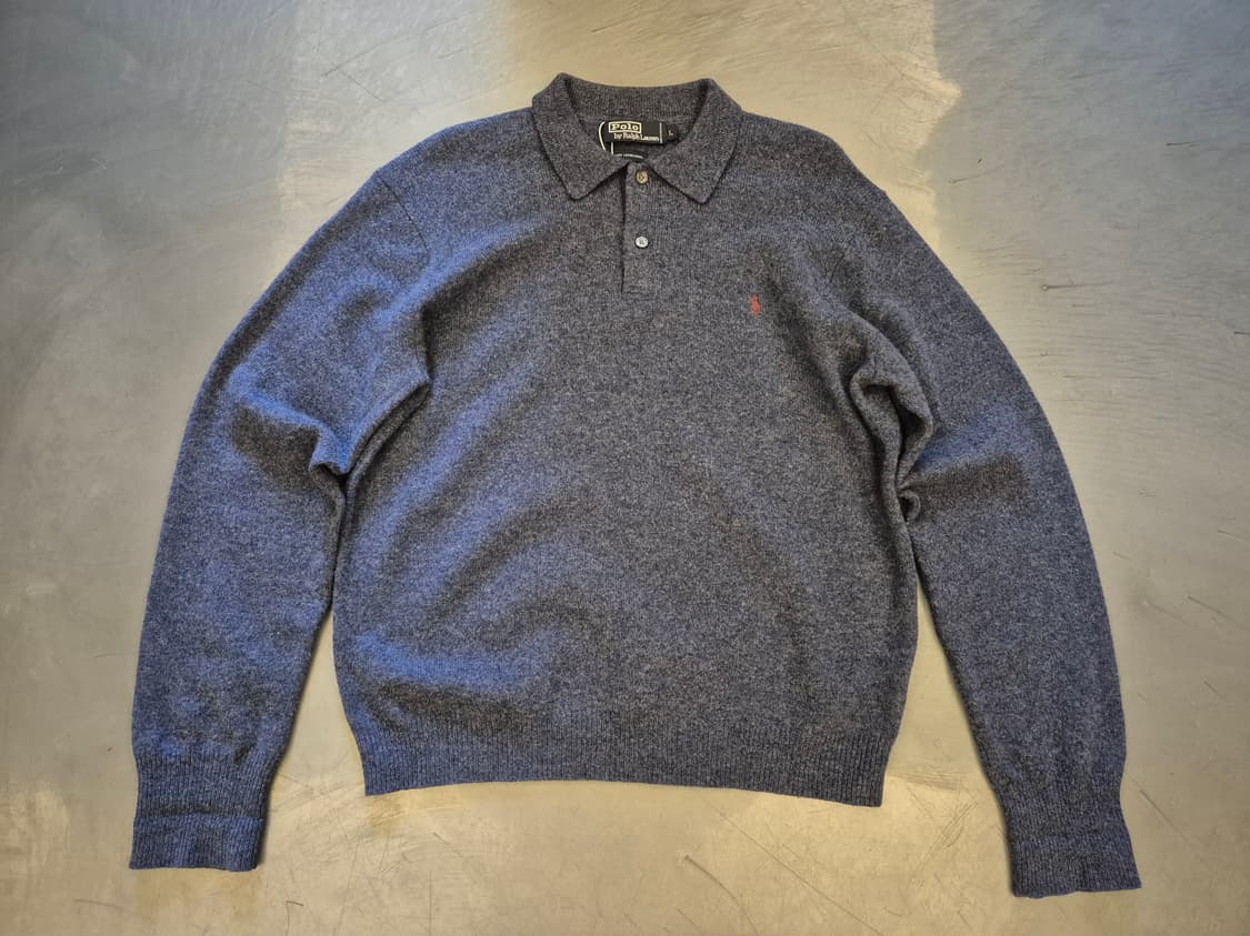 00s 폴로랄프로렌 램스울 카라 니트 상품이미지1