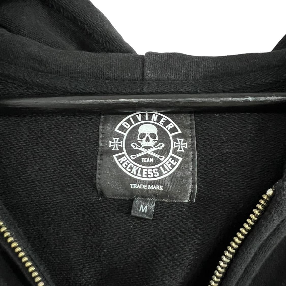 스컬 펑크 후드집업 상품이미지7