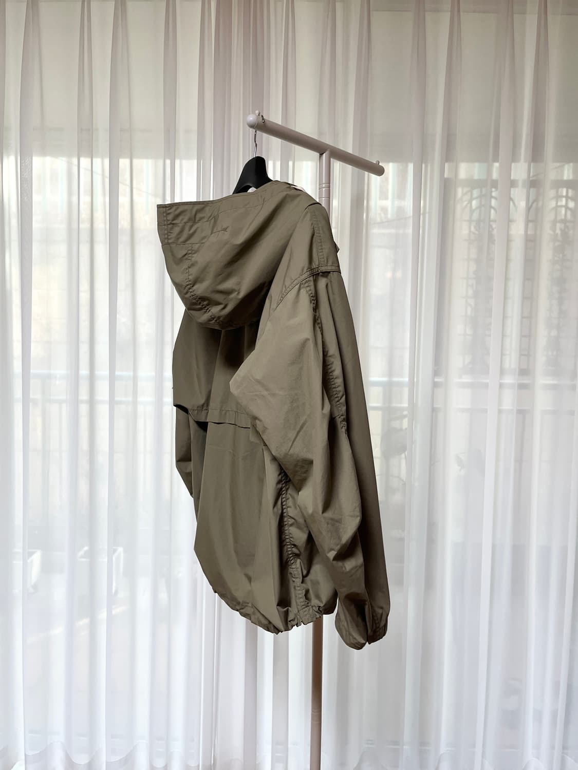 나나미카 23aw 후디드 자켓 카키 L 상품이미지3