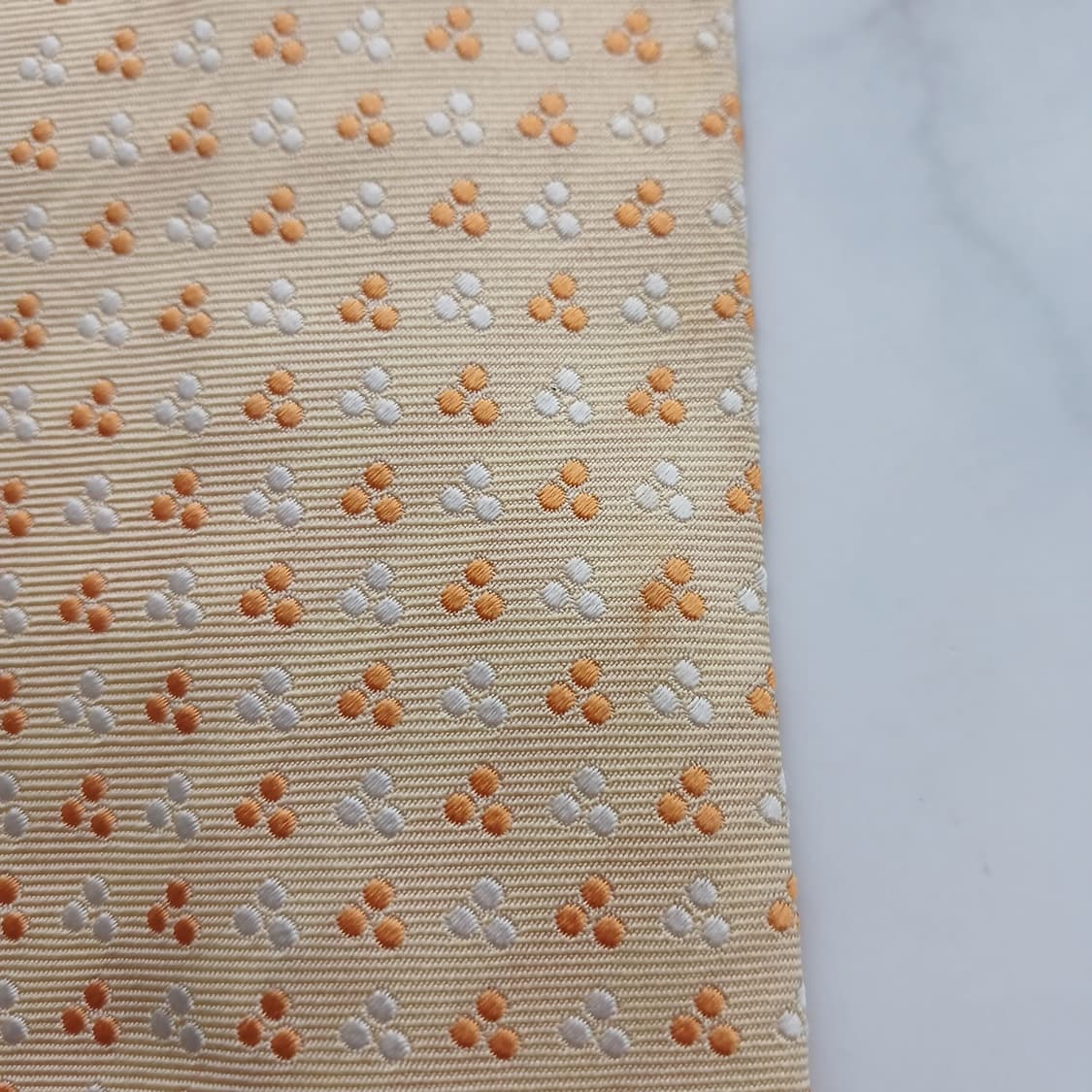 에르메네질도 제냐 실크 플라워 패턴 넥타이 9.1cm A등급 A18617 상품이미지5