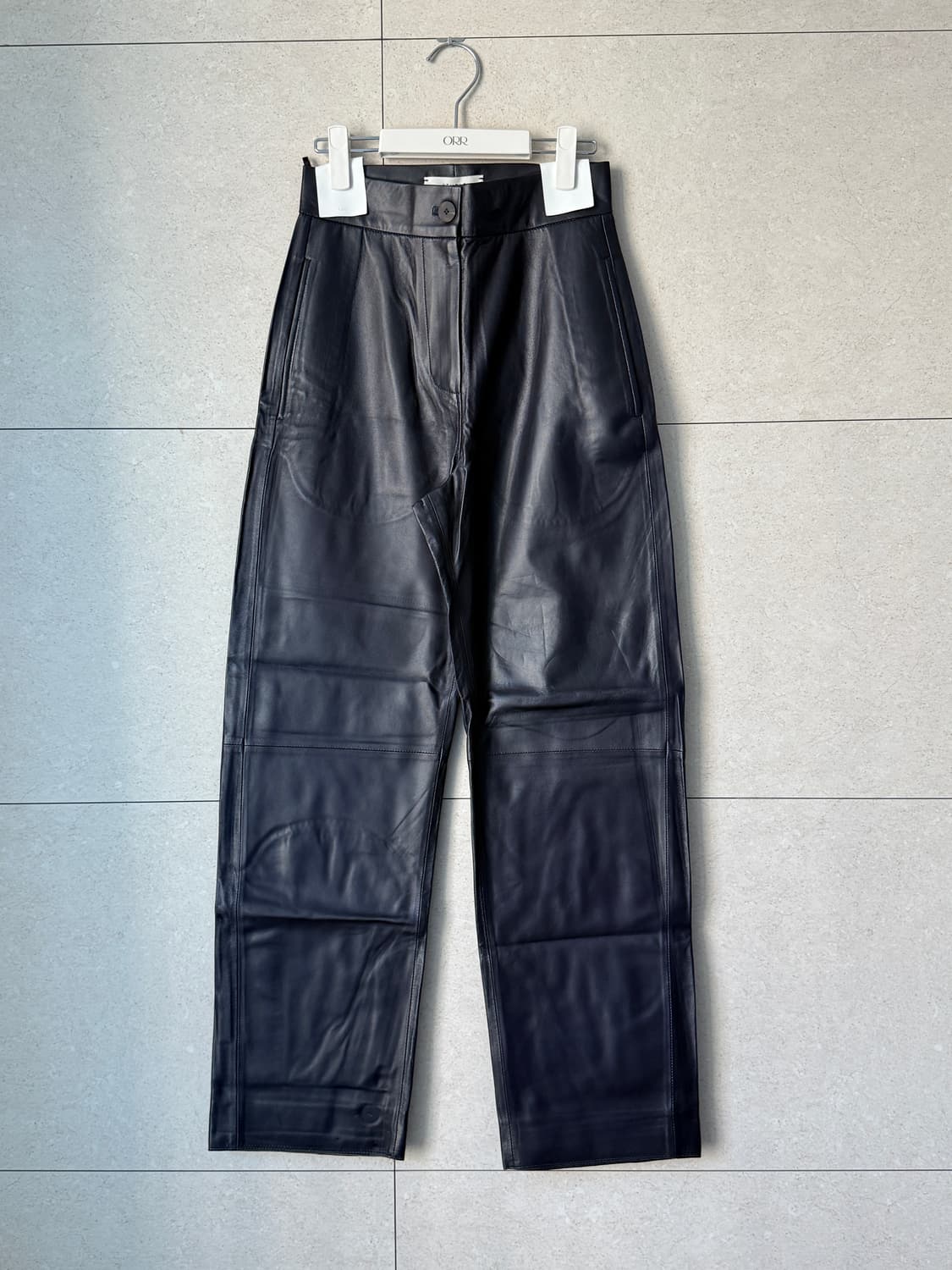 스튜디오니콜슨 시나레더팬츠 가죽팬츠 상품이미지2