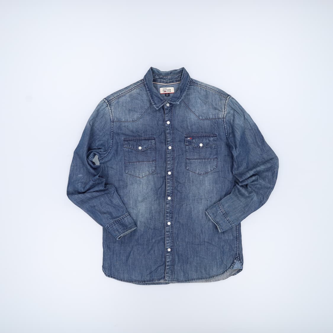 M 타미힐피거 데님셔츠 0401H1 상품이미지1