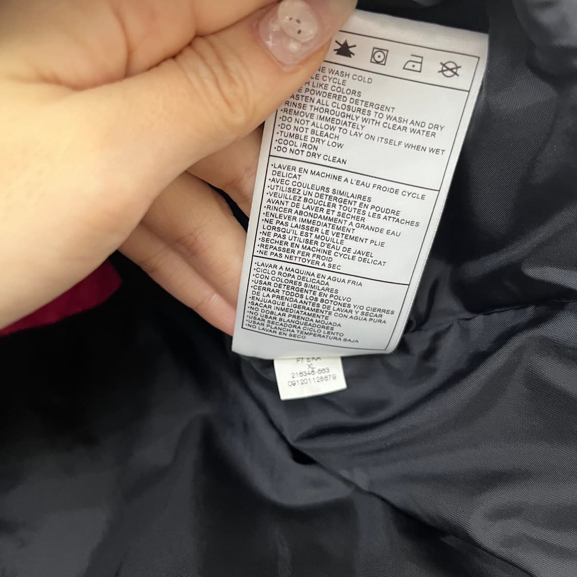 나이키 Y2K 자수로고 핑크 패딩 조끼 상품이미지8