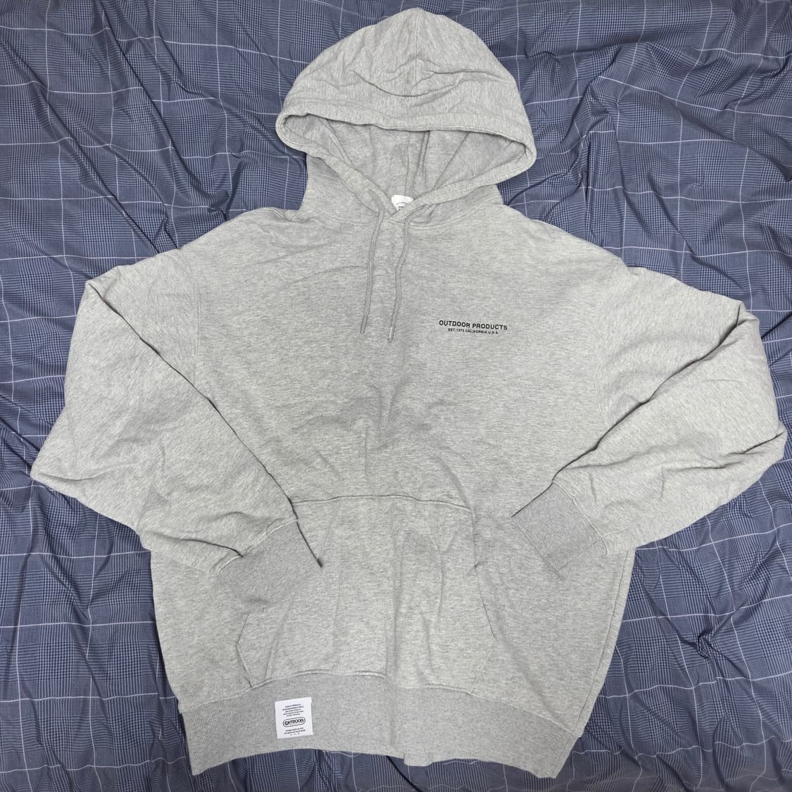 아웃도어프로덕트 그레이 후드티 L 상품이미지1
