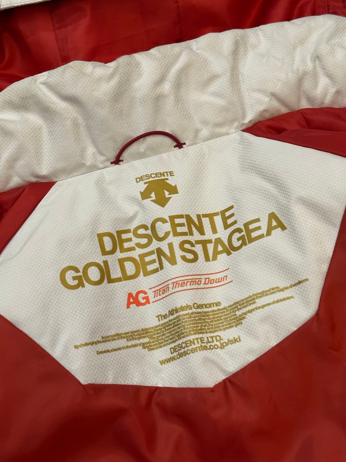 데상트 골든스테이지아 타이탄 써모다운 자켓 L 상품이미지8