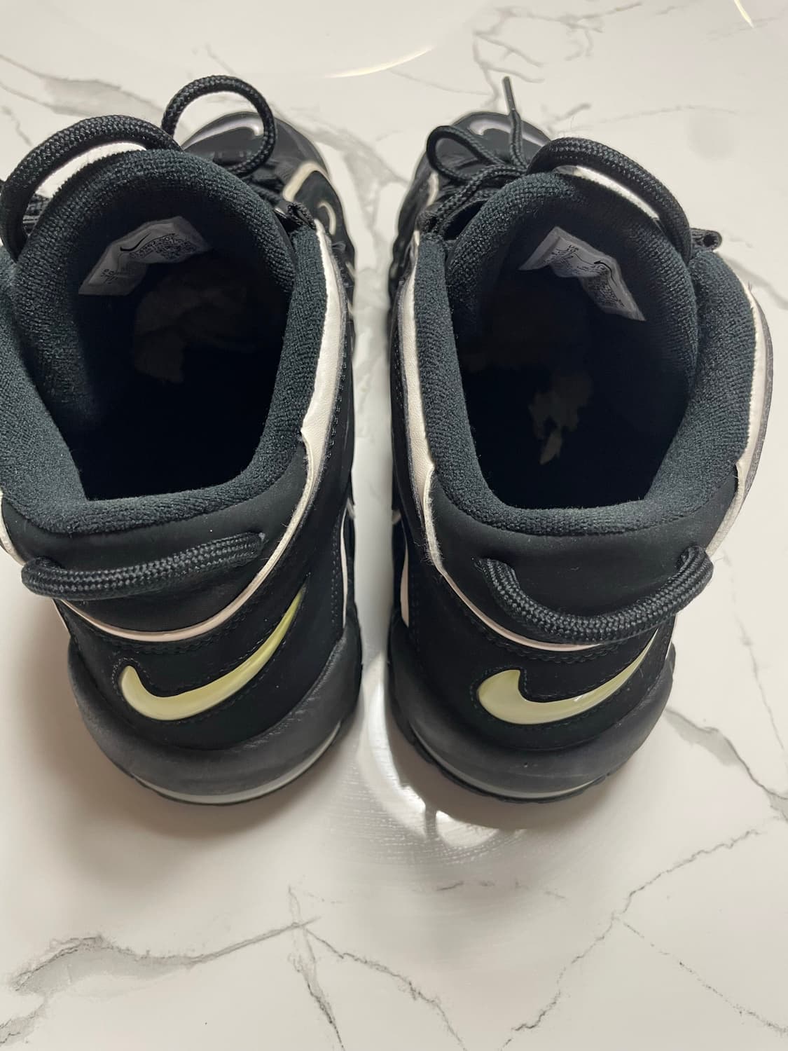 [280] 나이키 업템포 검흰 상품이미지2