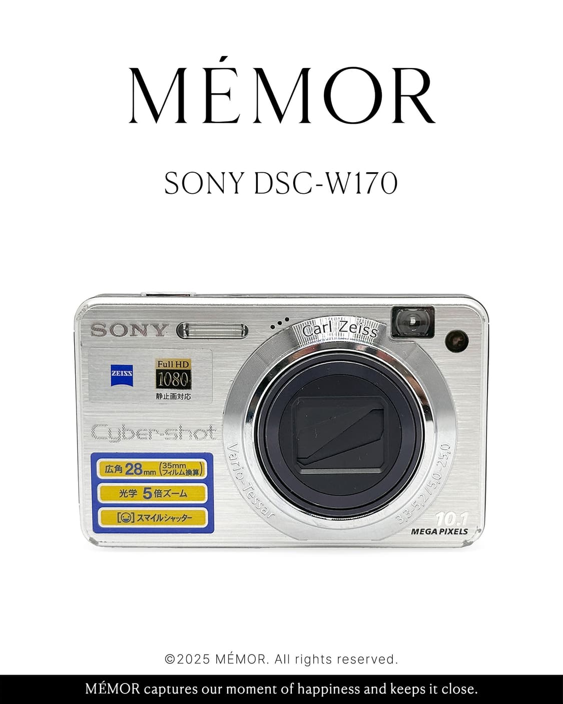 빠른 반응속도🤍SONY DSC-W170 소니 디카 카메라 상품이미지1