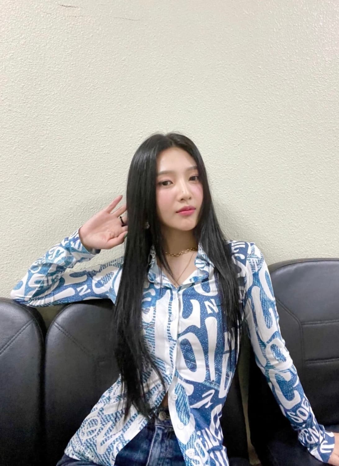 더오픈프로덕트 버튼 다운 SOEIL 셔츠 데님 블루 [조이 착용] 상품이미지1