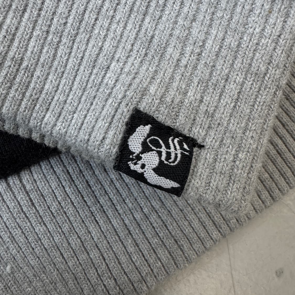 JPN 제팬 스컬 해골 락 펑크 하이넥 트랙탑 코튼 져지 상품이미지5