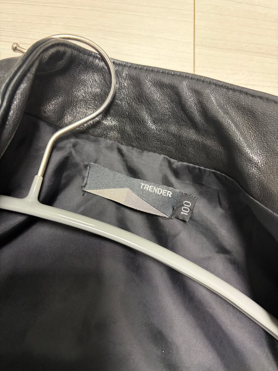 광희시장 웨스턴 램스킨 양가죽 바이커 자켓 상품이미지8