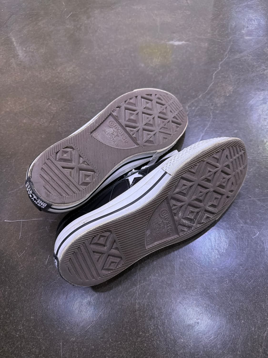 컨버스 올스타 원스타 레더 로우 스니커즈 블랙 250 상품이미지8