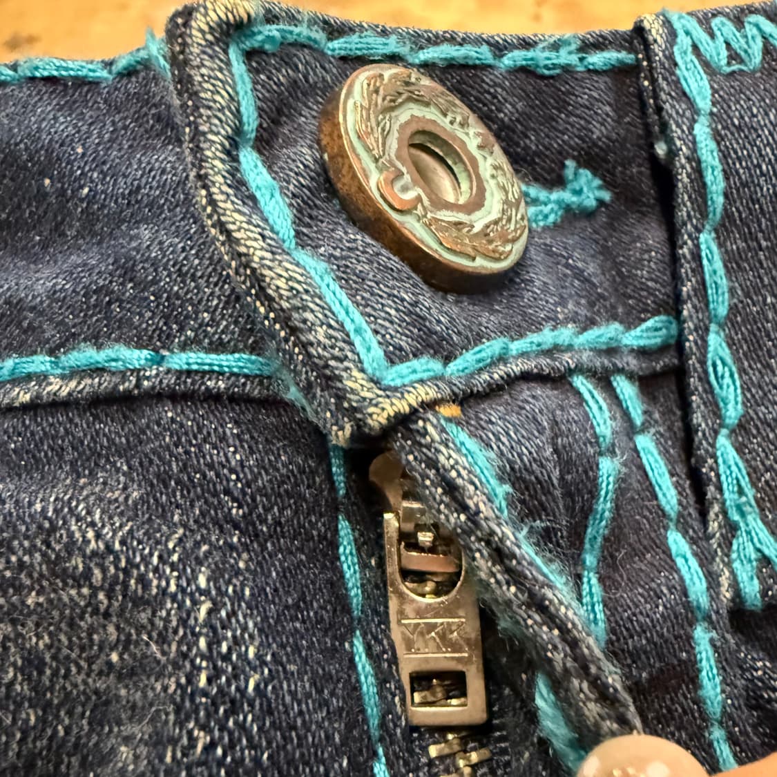 [정품/26] 트루릴리젼 블루 데님 청바지 b16 상품이미지5