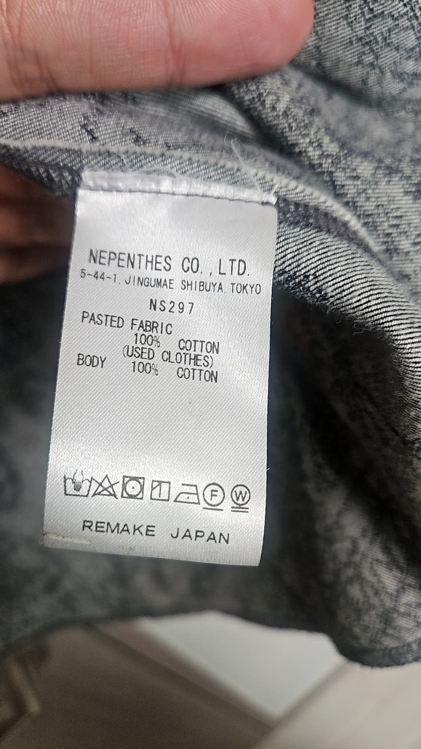 니들스 패치워크 데님자켓 24ss 상품이미지4