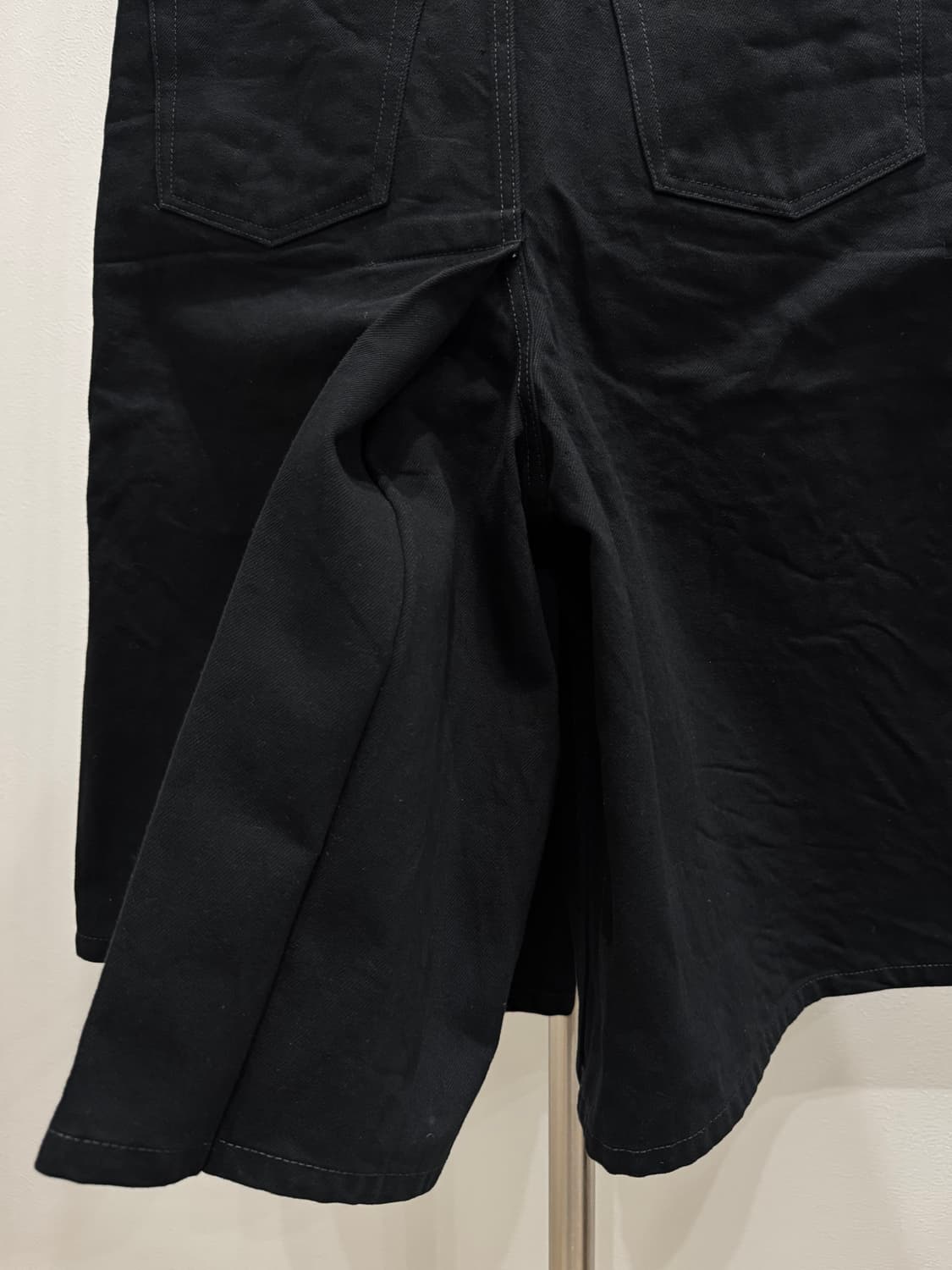 솔로이스트 23aw 플레어 큐롯 데님 팬츠 상품이미지5