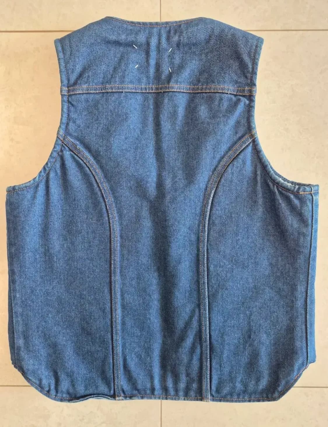 Maison Margiela Artisanal Denim Boa Vest 상품이미지6