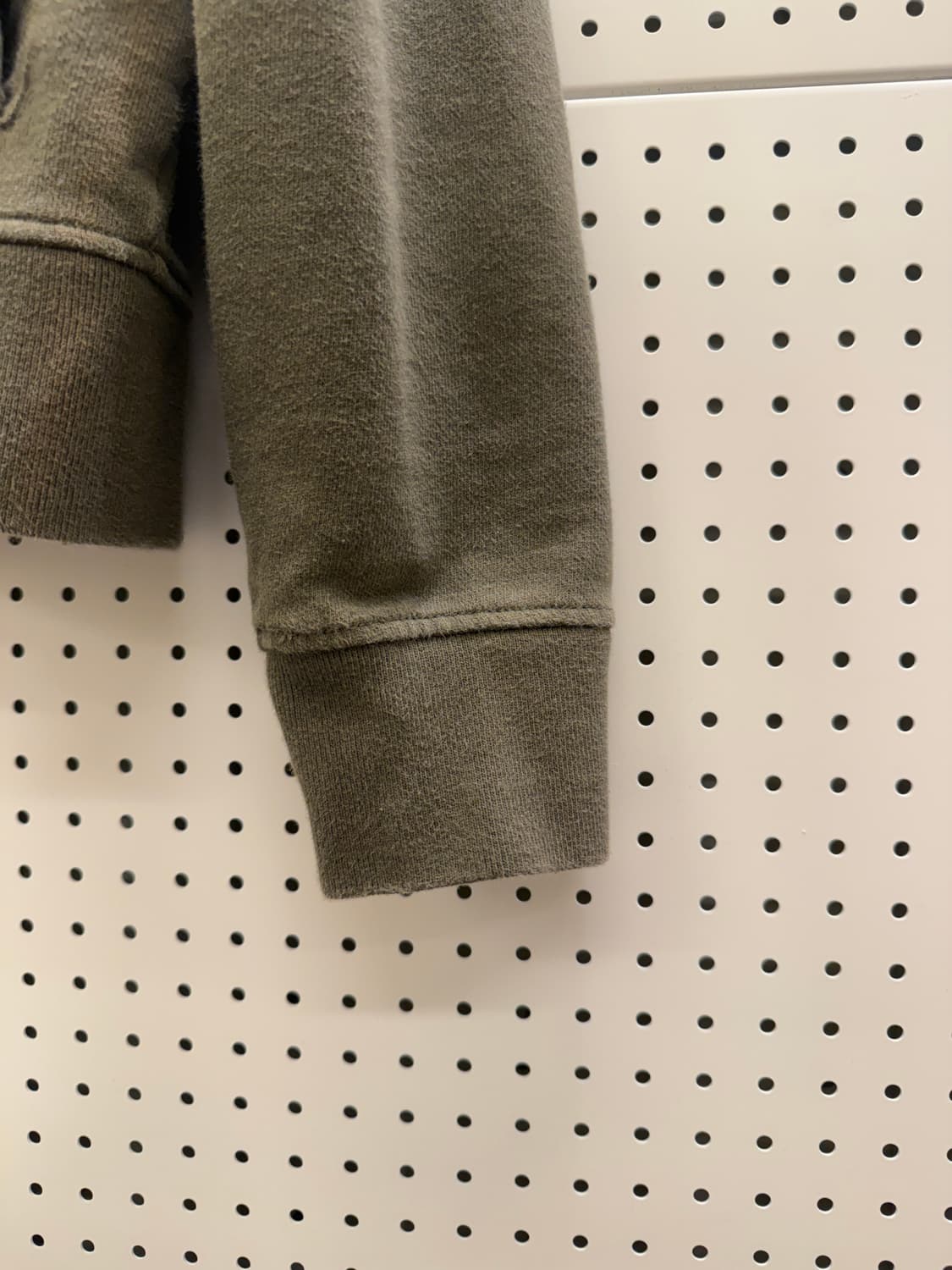 갭 카키 빅로고 코튼 집업 U358 상품이미지3