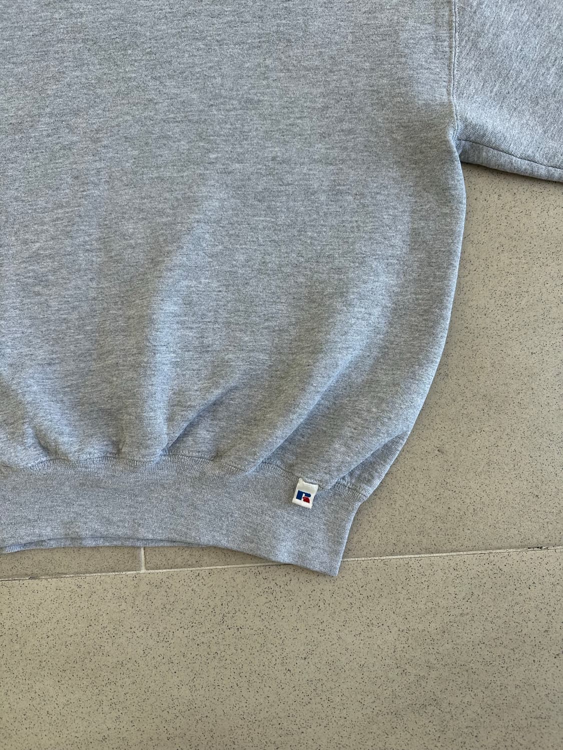 90s 빈티지 러셀 스웻셔츠 그레이 XL USA 상품이미지3