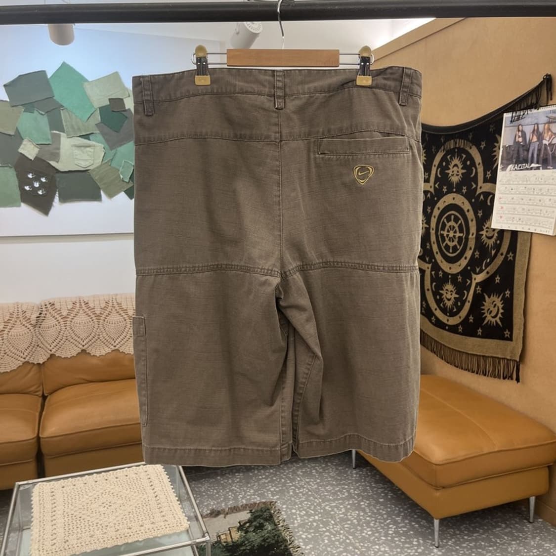 나이키 희귀 빈티지 스포티 포르투갈 자수패치 반바지 L C12149 상품이미지4