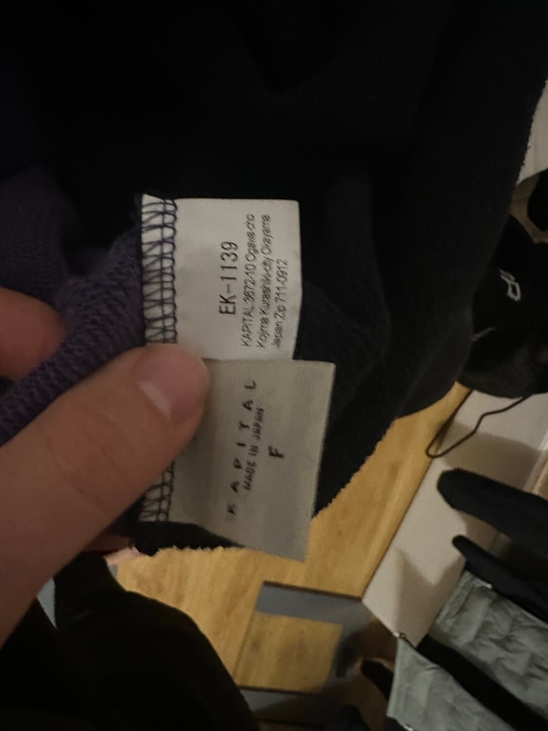 캐피탈 본 투톤 맨투맨 상품이미지6