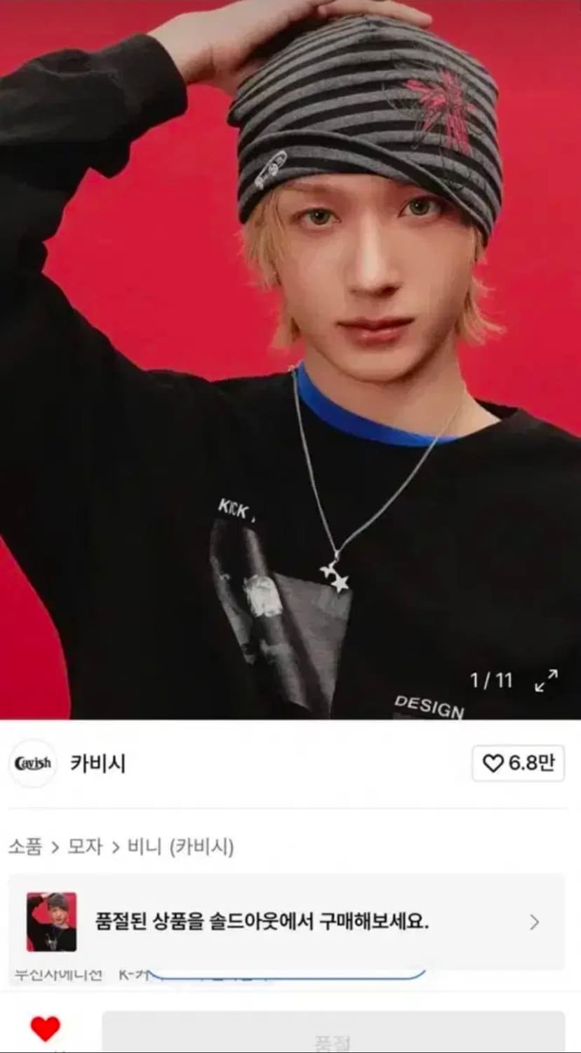 카비시 비니 구합니당! 상품이미지1