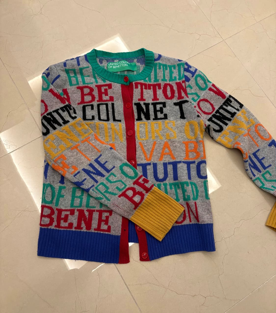 베네통 가디건 상품이미지2