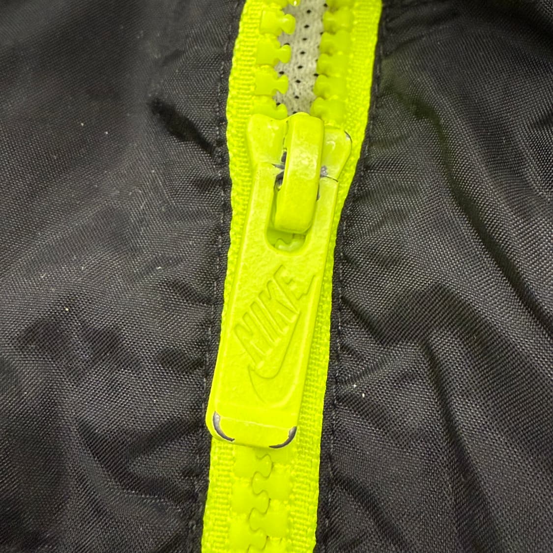 [정품/XL] 나이키 바람막이 형광 블랙 화이트 b16 상품이미지8