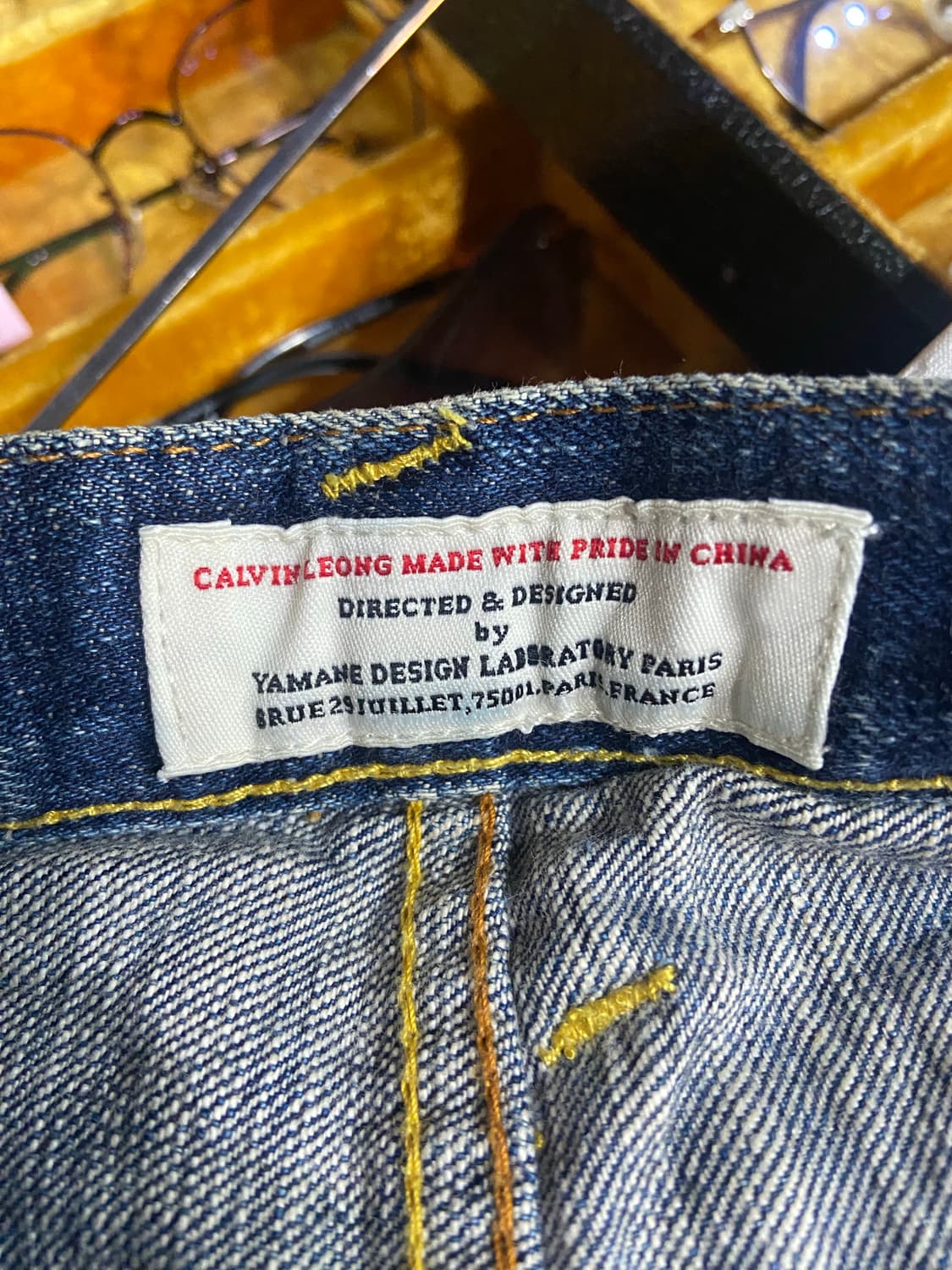 Evisu 에비수 시걸 프린팅 포인트 데님팬츠 상품이미지9