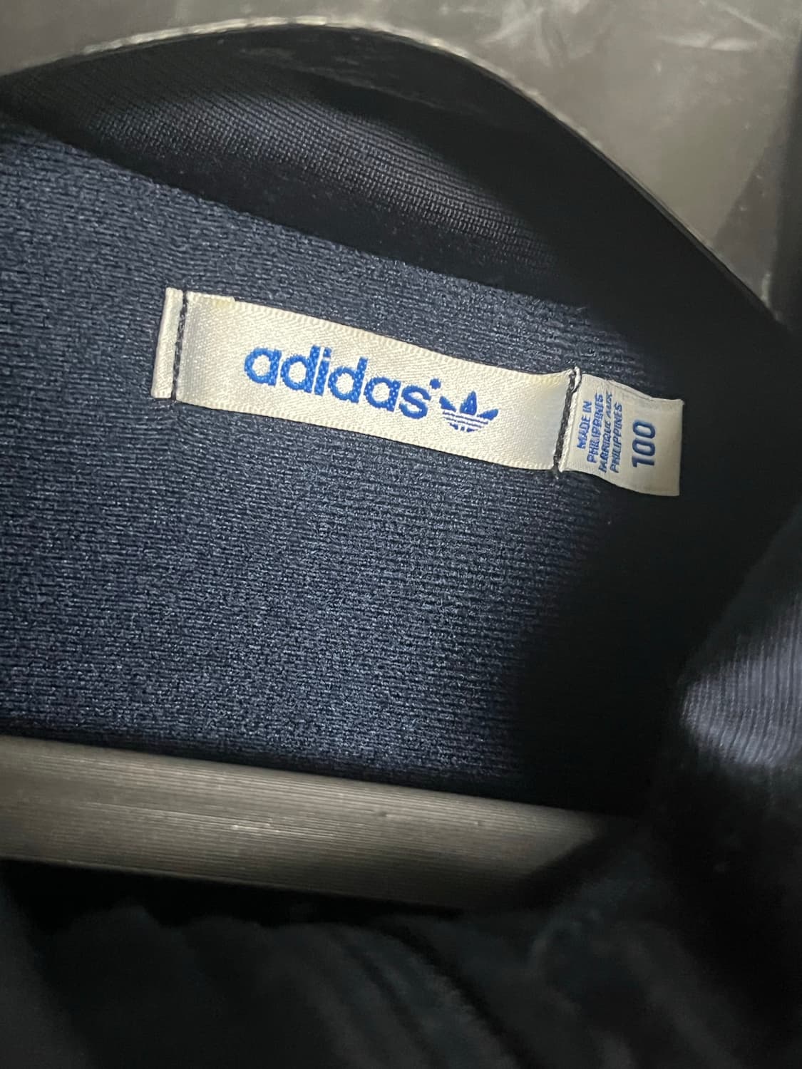 아디다스 파이어버드 네이비 레드 백로고 져지 상품이미지3