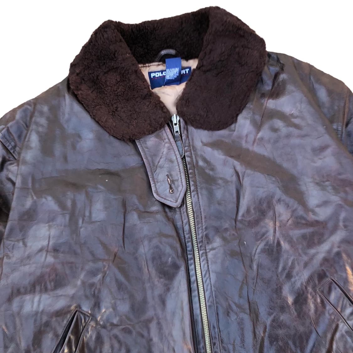 [L~XL] 폴로 스포츠 B15 가죽 패딩 자켓 상품이미지6