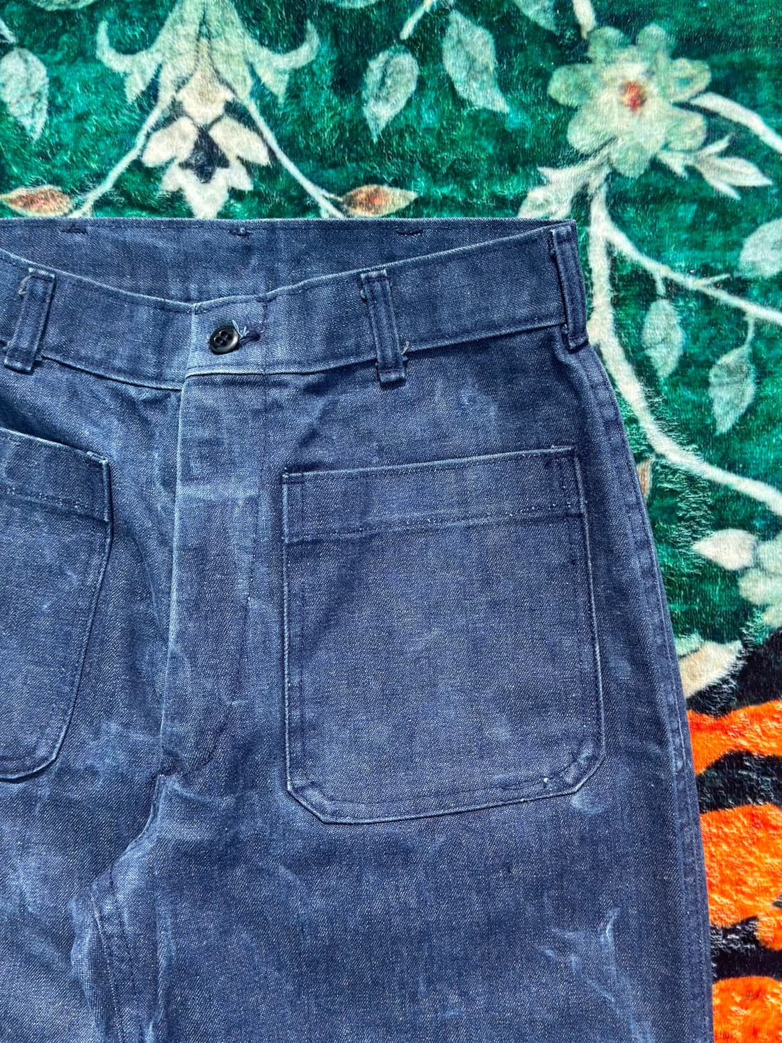 80s USN denim utility pants (28R) 상품이미지6