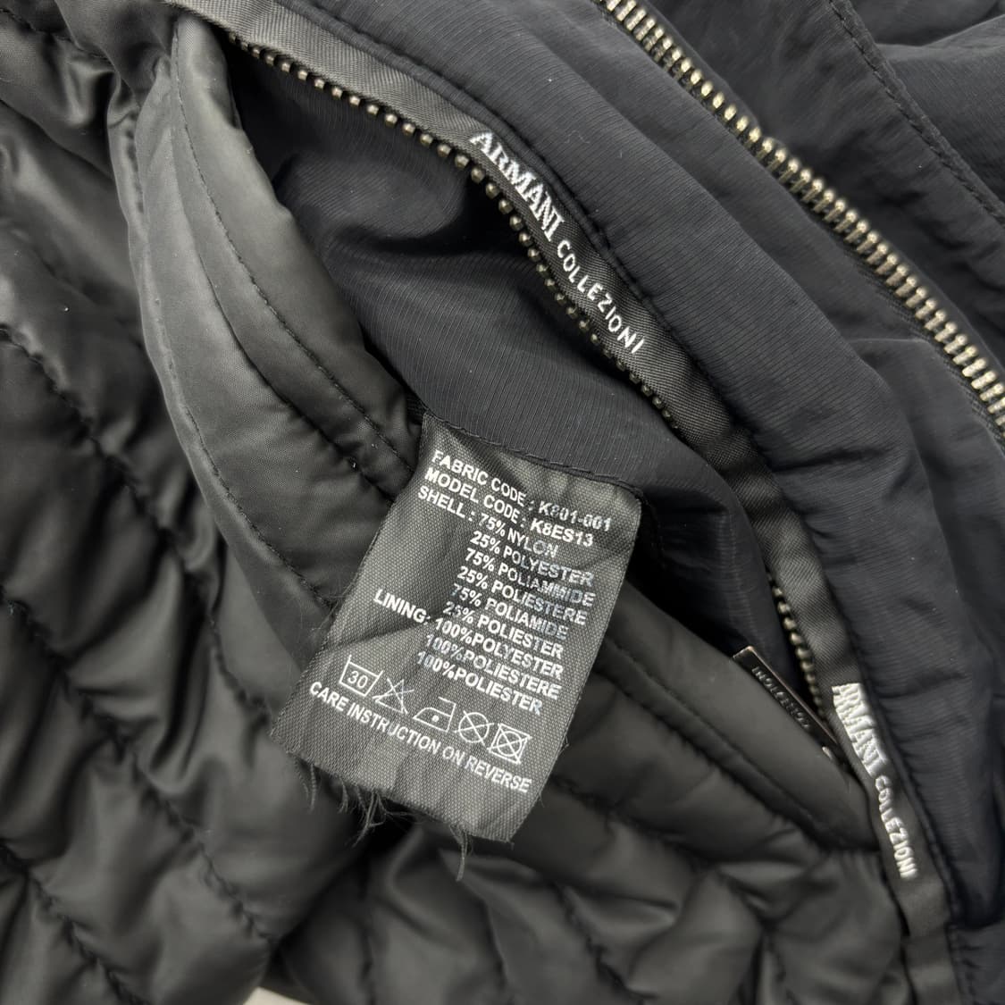 아르마니 꼴레지오니 워터 리플렌트 자켓 상품이미지9