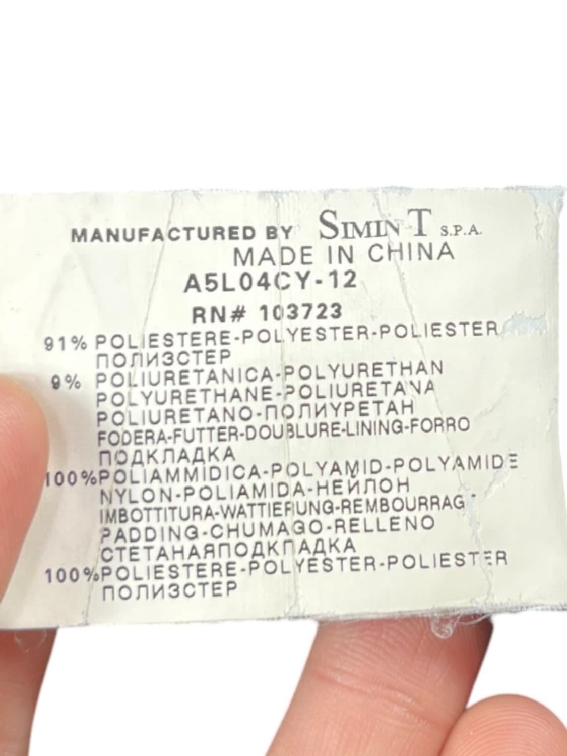 00s Armani Jeans 패디드 후드 코트  상품이미지6