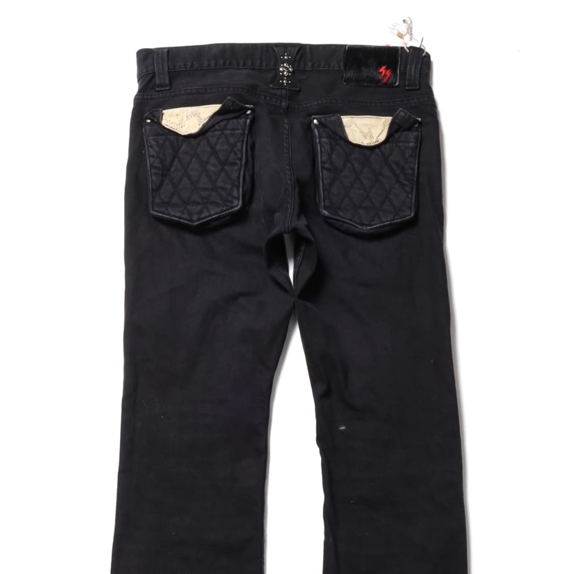 Skull Flight Hem Zip Denim Pants 상품이미지8