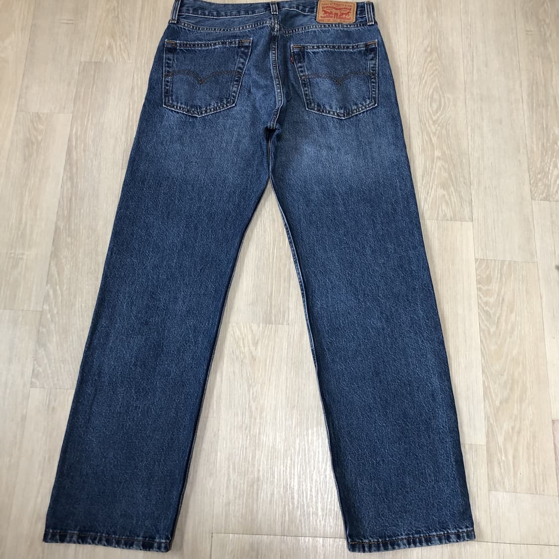 (32) 리바이스 Levi's 555 96 릴렉스 스트레이트진 중청 데님 상품이미지6