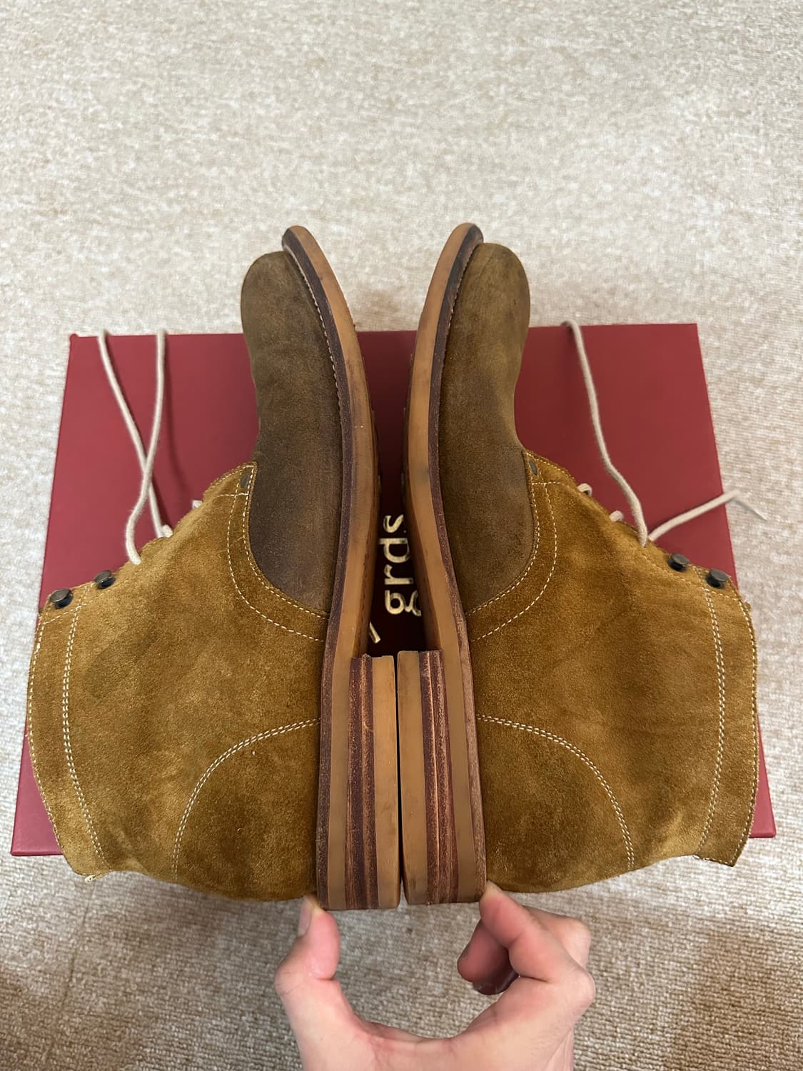 그라더스 부츠02 grds boots 02 olive drab 265 상품이미지1