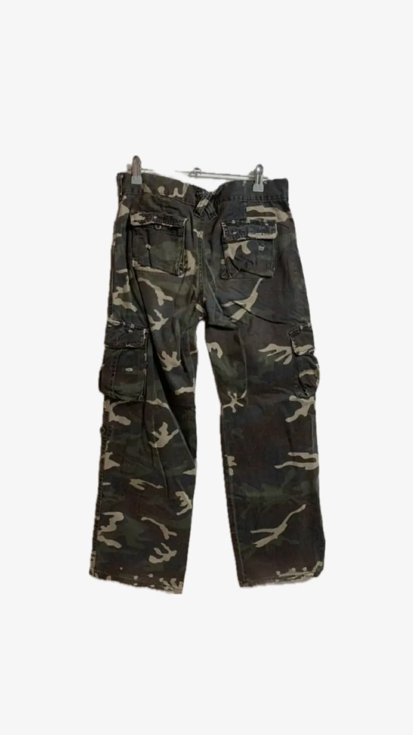 빈티지 카모 카고바지 상품이미지2