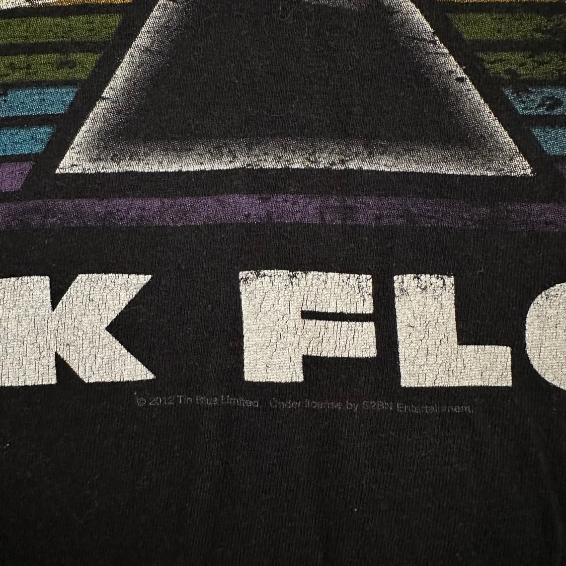 2012 Pink Floyd 핑크 플로이드 그래픽 티셔츠 상품이미지3