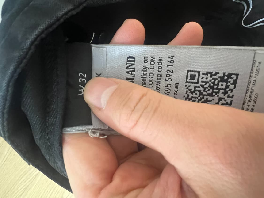 스톤아일랜드 카고워싱팬츠 32-33 상품이미지3