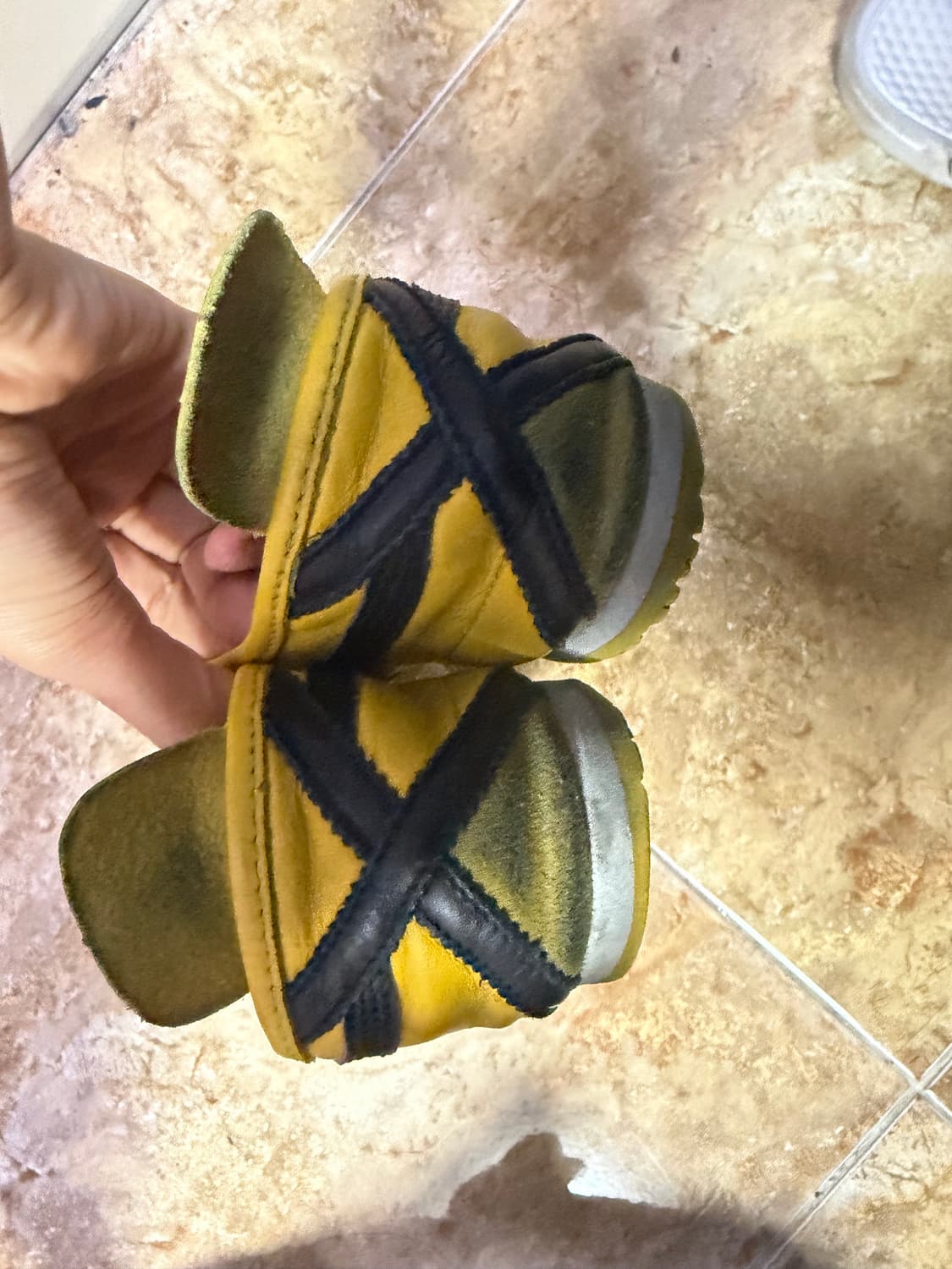 오니츠카 타이거 멕시코 66 옐로우 블랙 상품이미지3