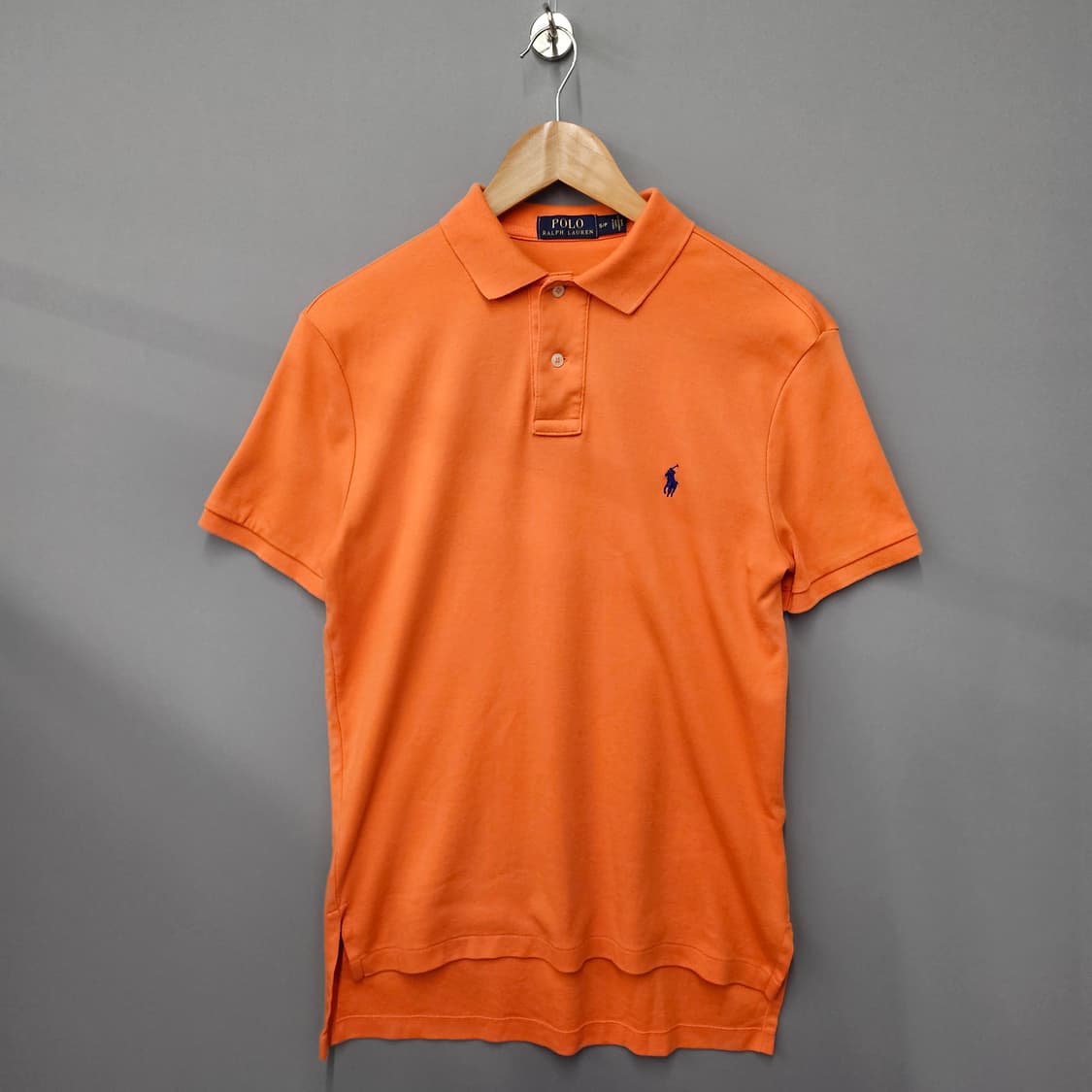 폴로 랄프로렌 코튼 반팔 카라티 오렌지 상품이미지1