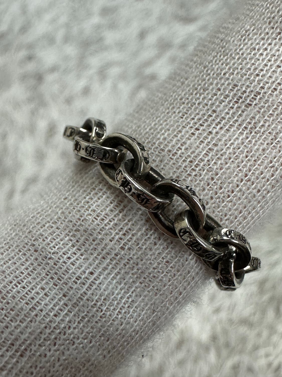 [20 Link] 정품 크롬하츠 페이퍼체인링 상품이미지5