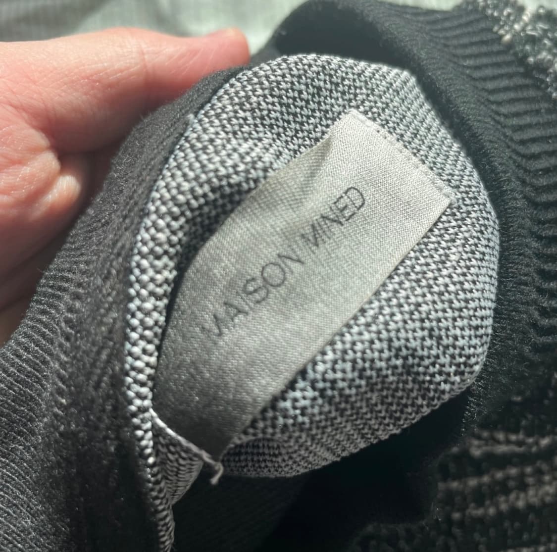 Masion mined 니트반팔 상품이미지2