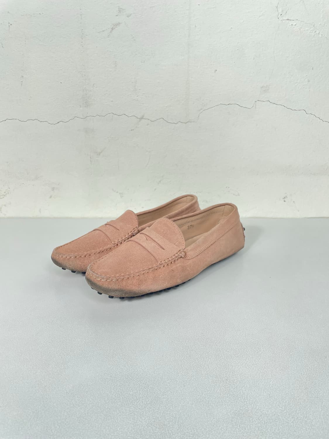 [37.5] TOD'S 토즈 고미노 스웨이드 페니 드라이브 슈즈 로퍼 상품이미지1