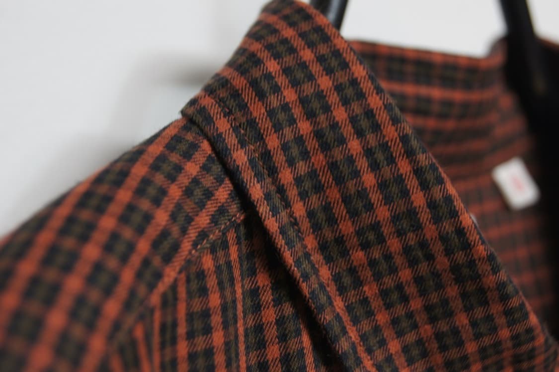 DANTON 정품 체크 셔츠 원피스 상품이미지2