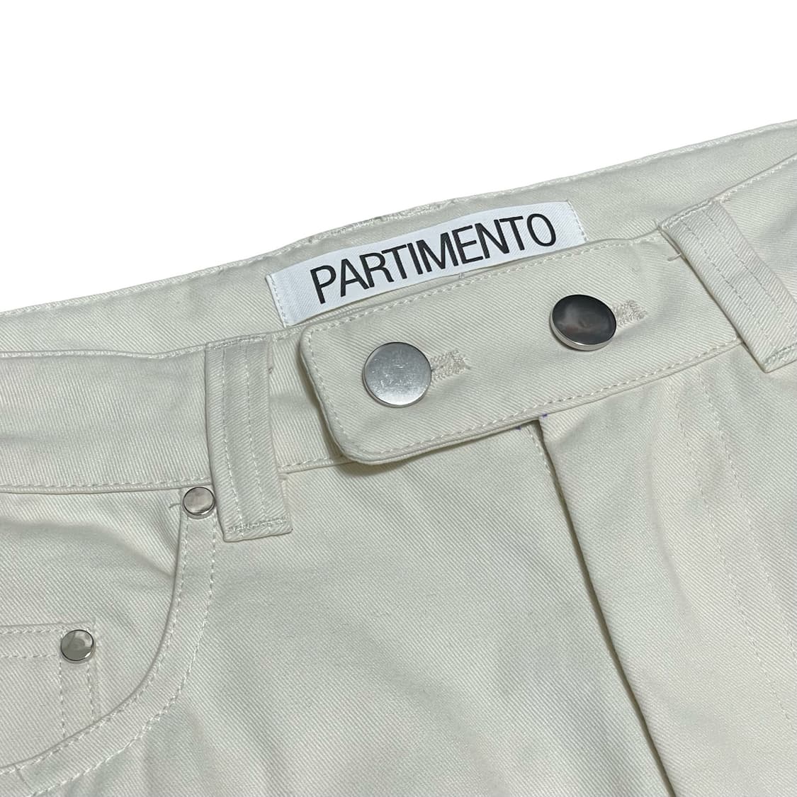 [S] PARTIMENTO 지퍼 카고 바지 상품이미지2