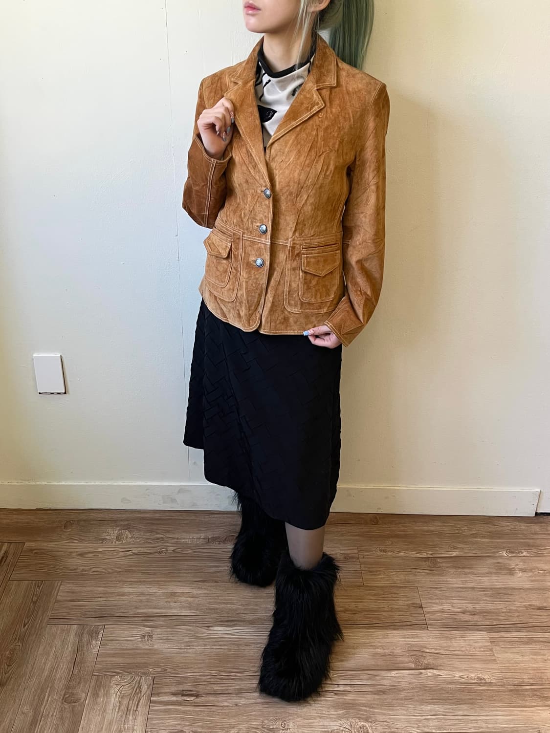 AYGILL’S 피그스킨 블레이저 재킷 상품이미지5