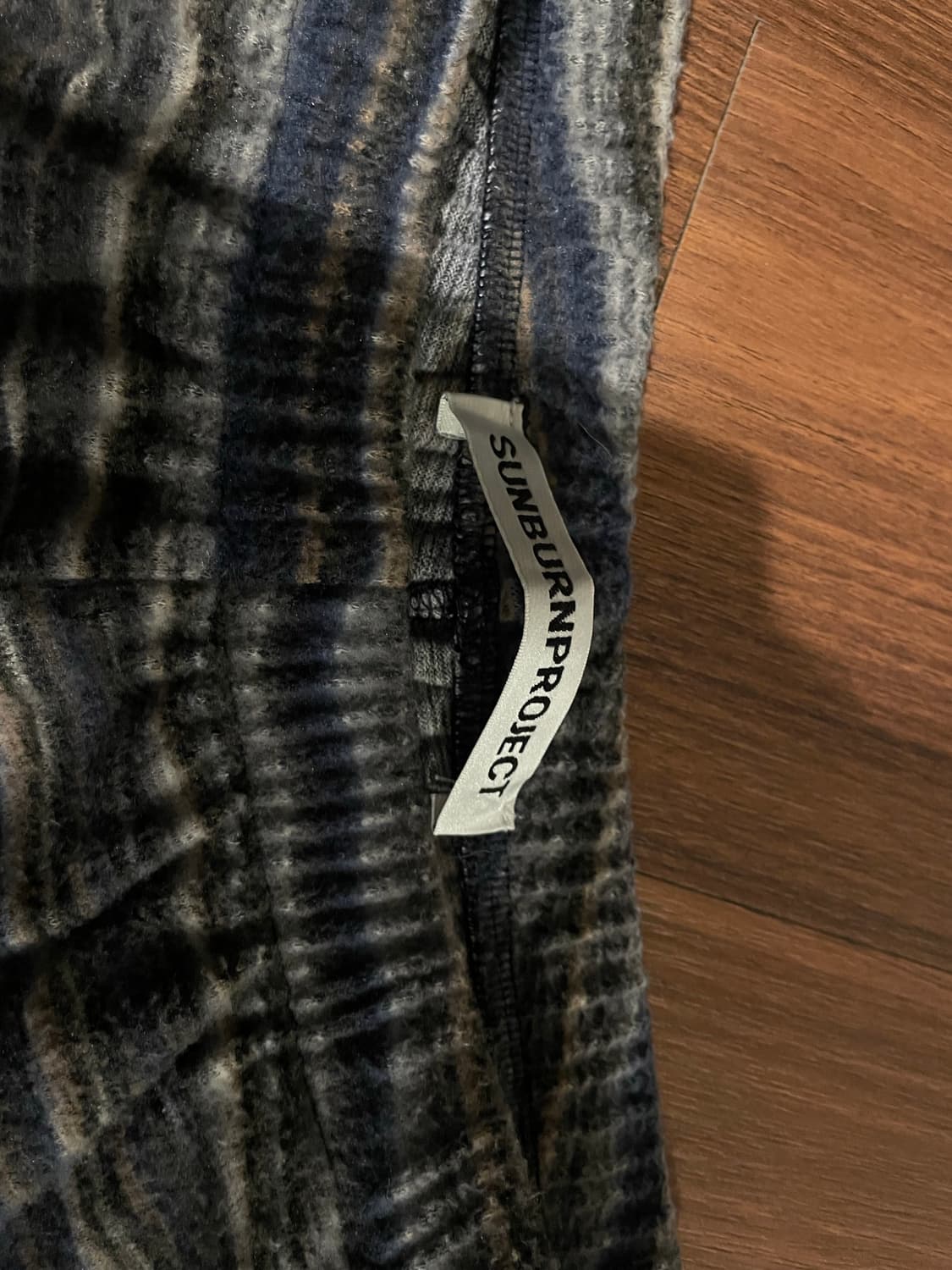 썬번프로젝트 Stripe Peach Banding Pants, NAVY 상품이미지3